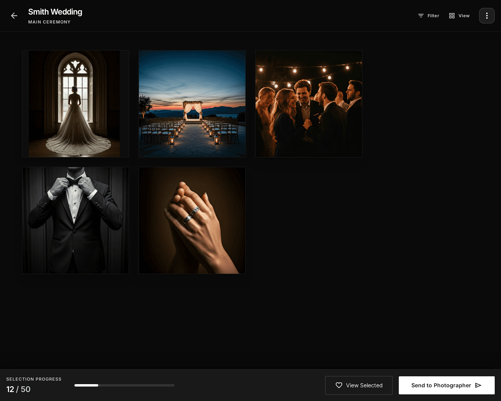 Frictionless Client Selections